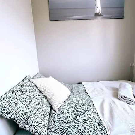 Apartament Z Widokiem Na Morze, 3 Min Ergo Arena Apartman Gdańsk