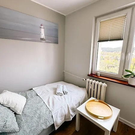 Apartament Z Widokiem Na Morze, 3 Min Ergo Arena Apartman